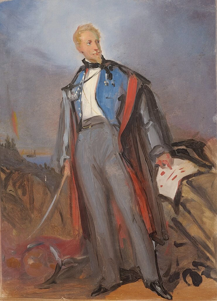 Julie Wilhelmine Hagen - Schwarz, Ritratto del Generale von der Tann, Art Museum of Estonia's
